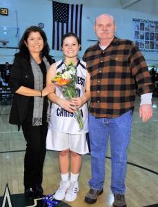 Proud Parents of the Basketball Starlet